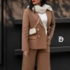 کت کتان لمه (484) 26 chocolate coat 3